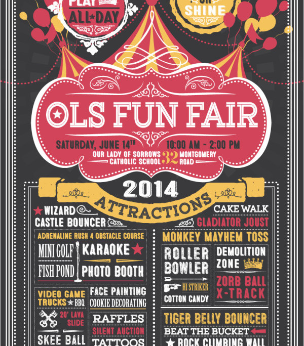 2014 OLS Fun Fair Poster